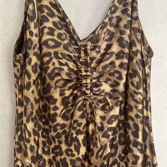 Zara Leopard Mini Dress - Picture 3 of 5